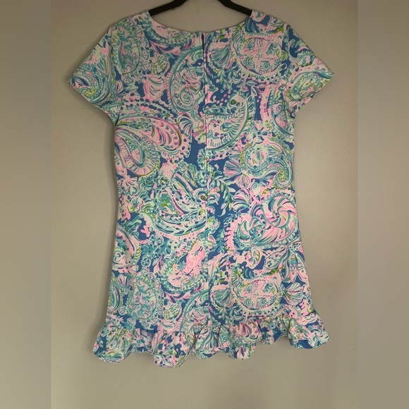 Lilly Pulitzer Masey Romper Dream Team Paisley Size 12 NWT - Picture 4 of 9